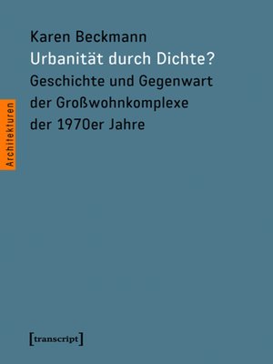 cover image of Urbanität durch Dichte?
